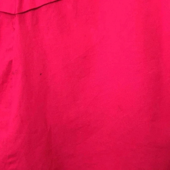 Maeve Parading Hues Anthro Pink Block Fit Flare Strapless Dress - Picture 6 of 7